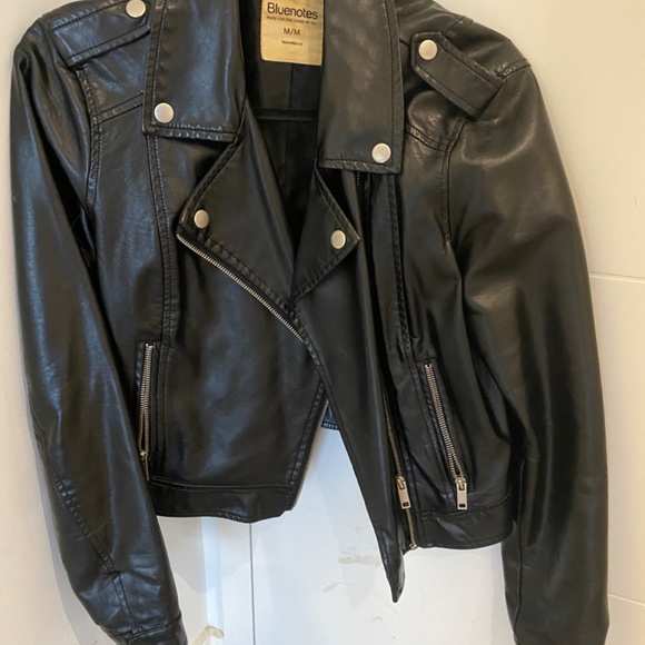 Faux Leather Jacket - Picture 3 of 3